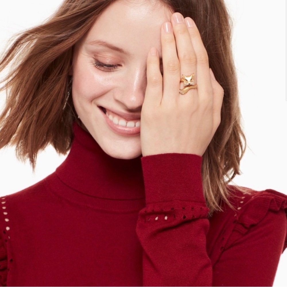 Kate Spade New York So Foxy Fox Ring Size 7  New firm price